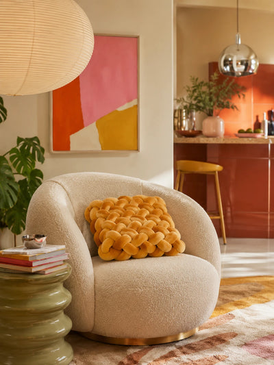 Woven Texture Throw Cushion: The Tactile Sanctuary Essential
