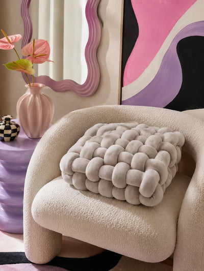 Woven Texture Throw Cushion: The Tactile Sanctuary Essential