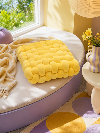 Woven Texture Throw Cushion: The Tactile Sanctuary Essential