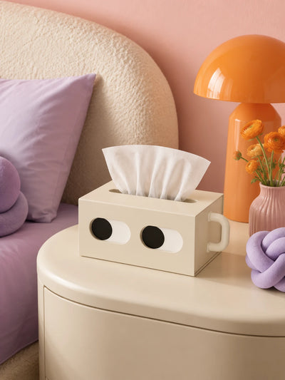Cartoon Face Tissue Box