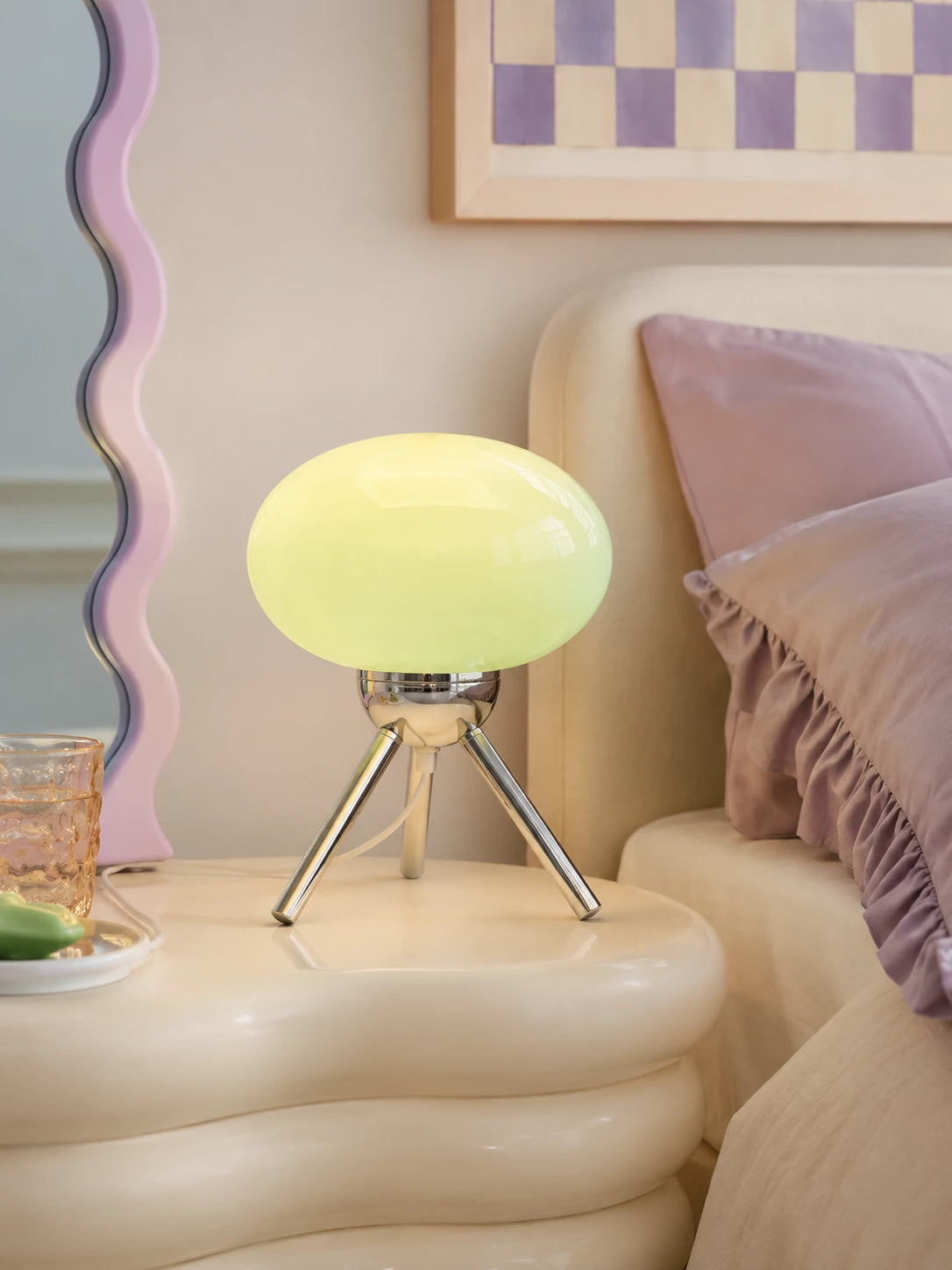 Tripod Mushroom Lamp