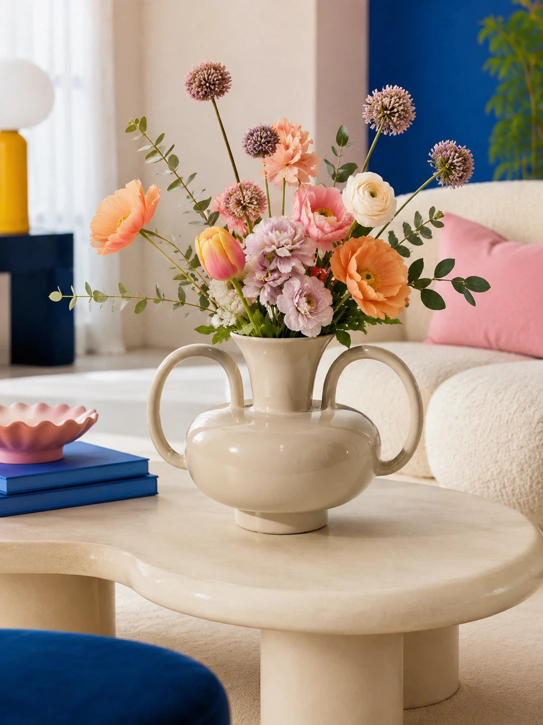 High-Gloss Ceramic Vase
