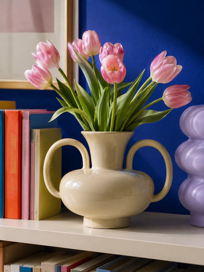 High-Gloss Ceramic Vase