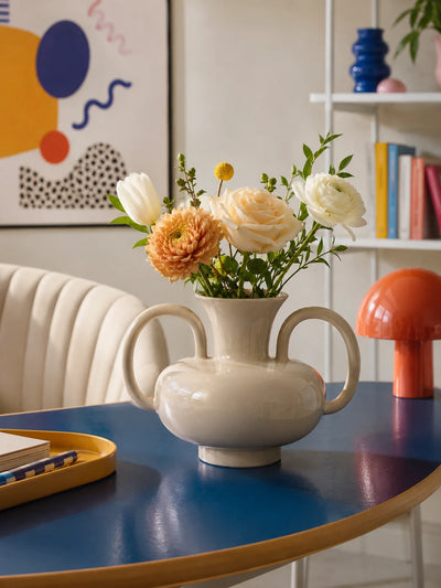 High-Gloss Ceramic Vase