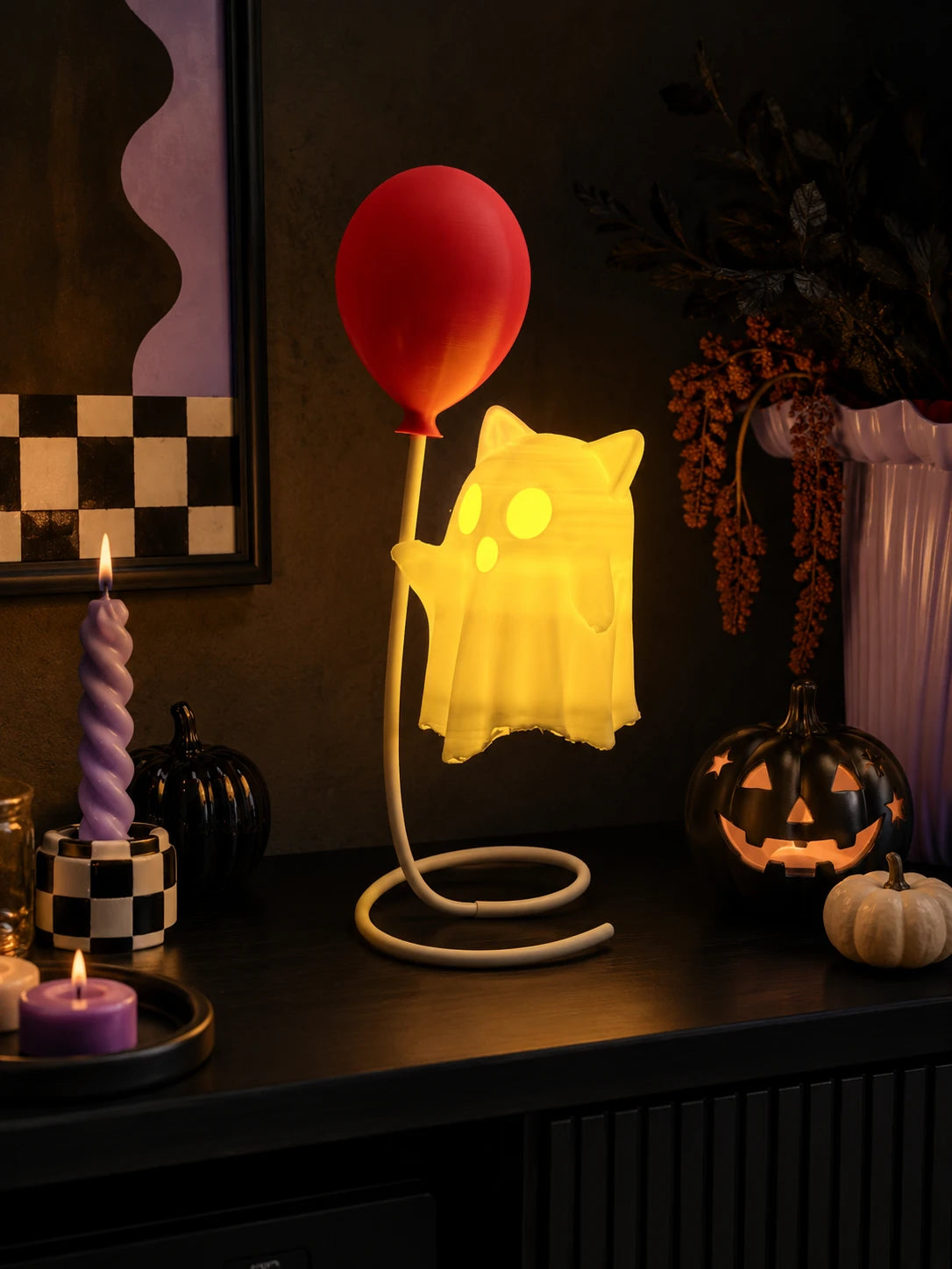 Glowing Ghost LED Night Light