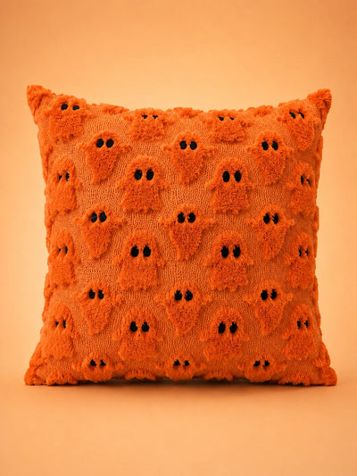Ghost Plush Halloween Throw Pillow Covers
