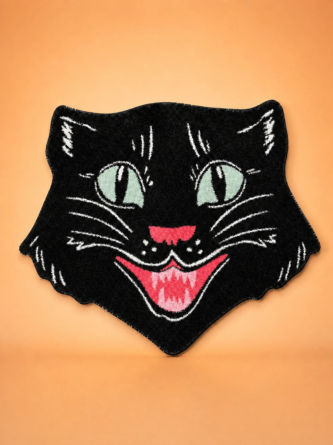 Velvet Cat Pattern Rug