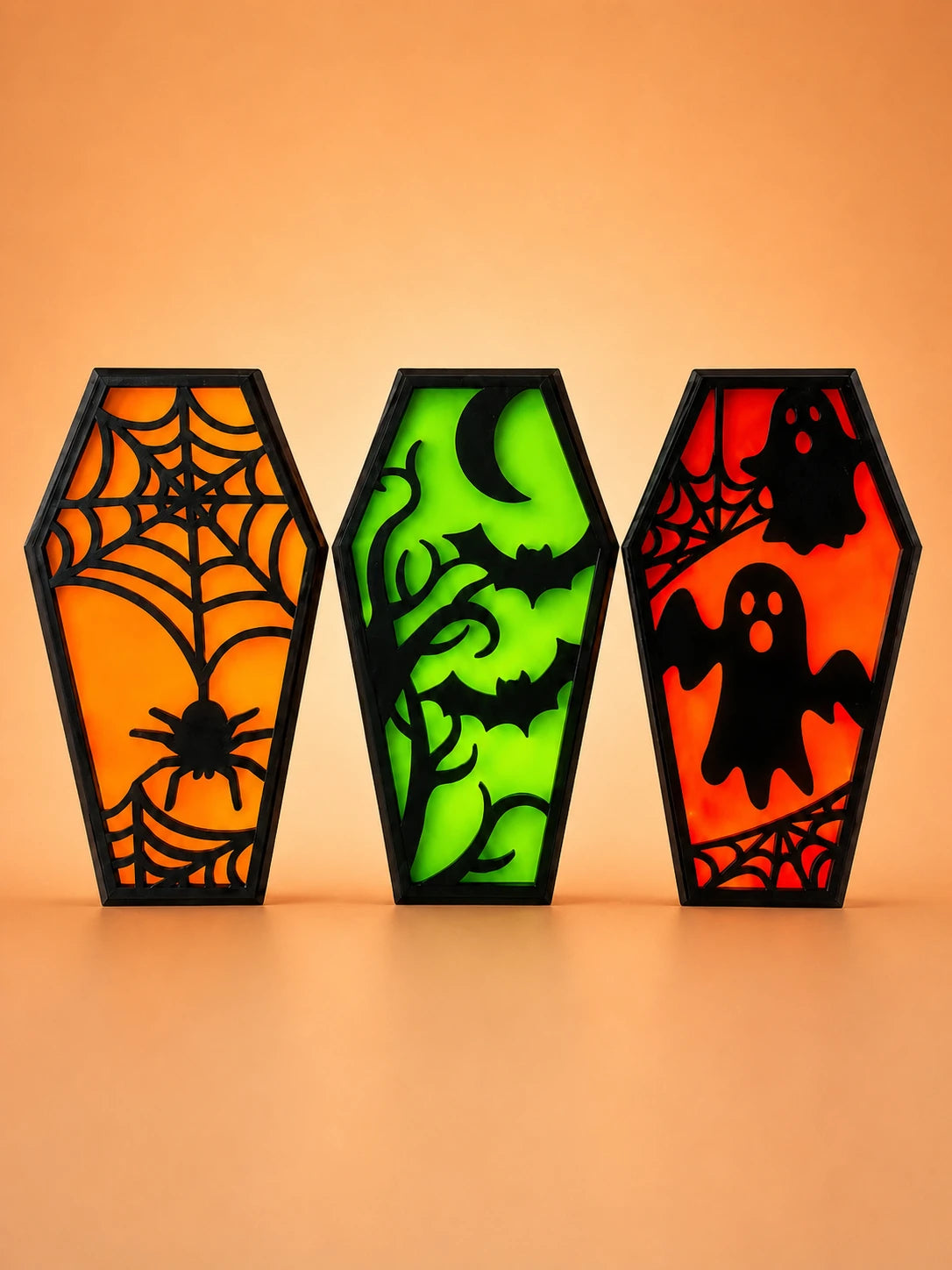 Halloween Coffin LED Decorative Light Set