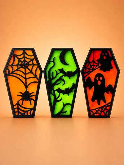 Halloween Coffin LED Decorative Light Set
