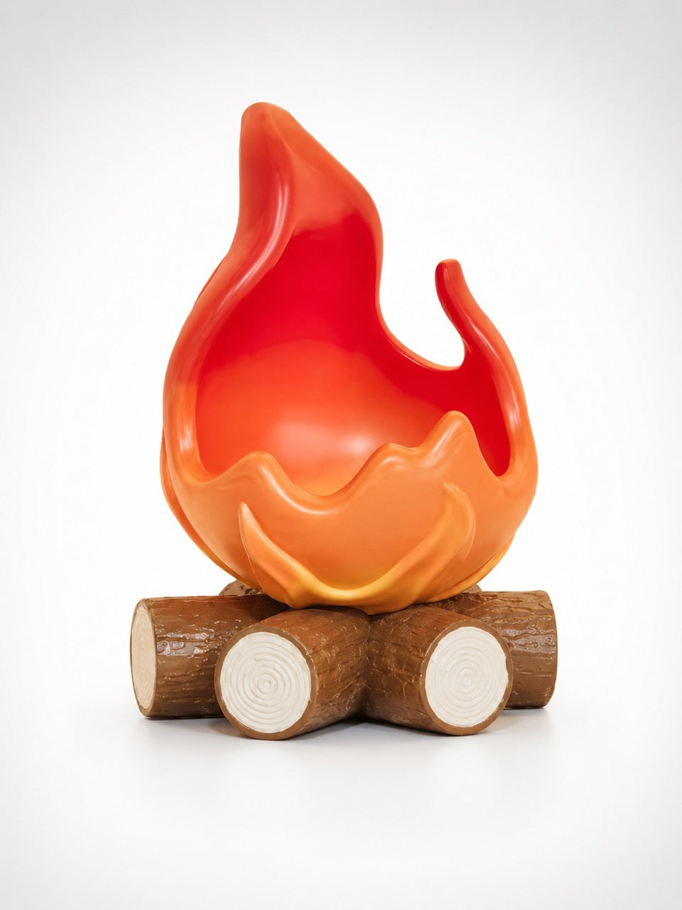 Cartoon Flame Desk Organizer