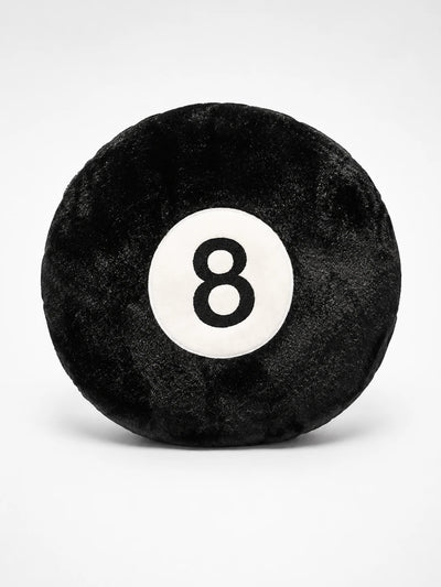 Retro Radius 8-Ball Sphere Cushion: The Dopamine Decor Accent Pillow