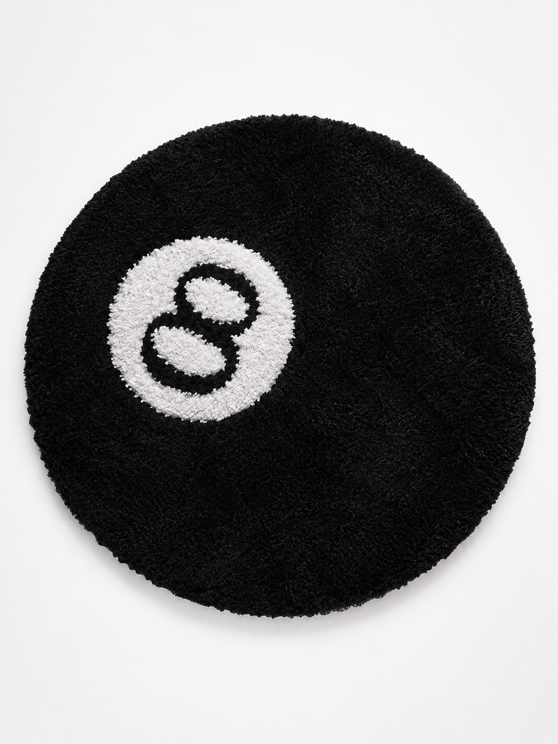 8 Ball Round Acrylic Rug