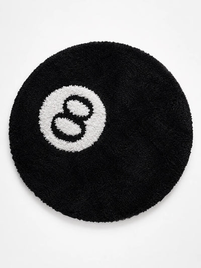 8 Ball Round Acrylic Rug