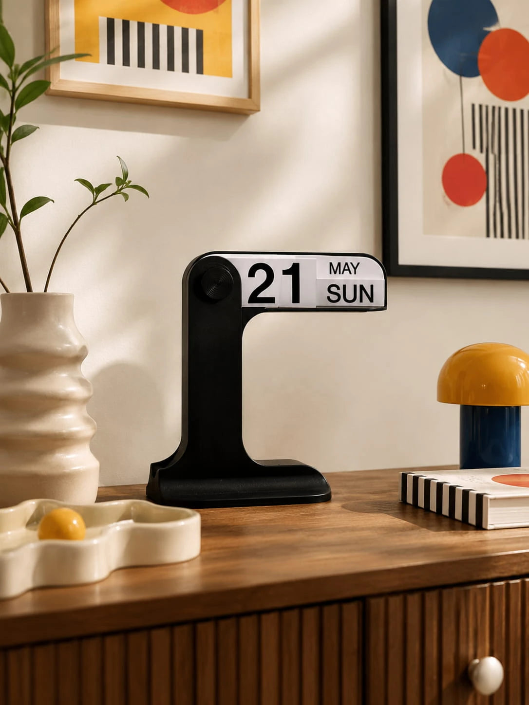 Minimalist Flip Perpetual Calendar
