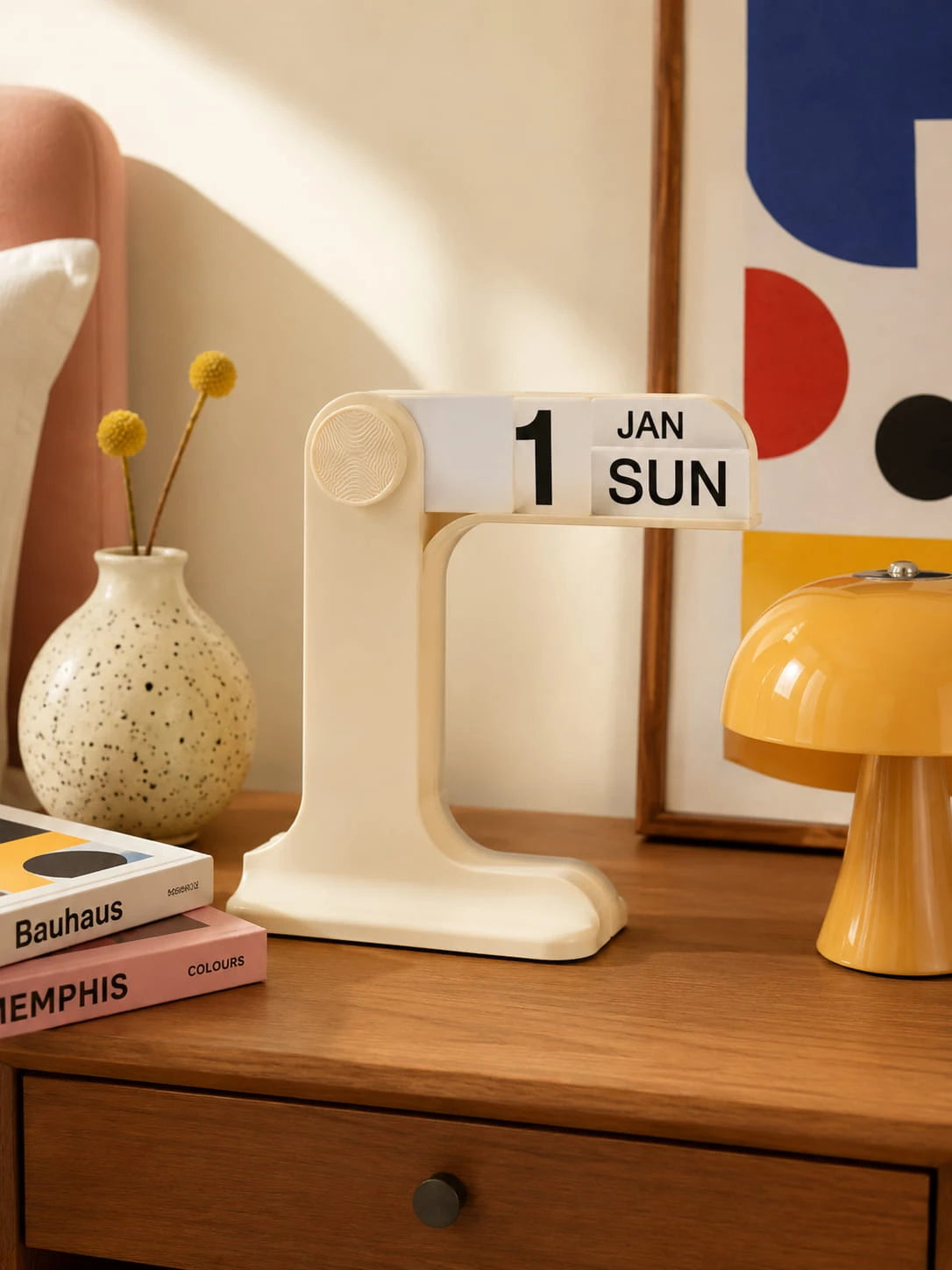 Minimalist Flip Perpetual Calendar