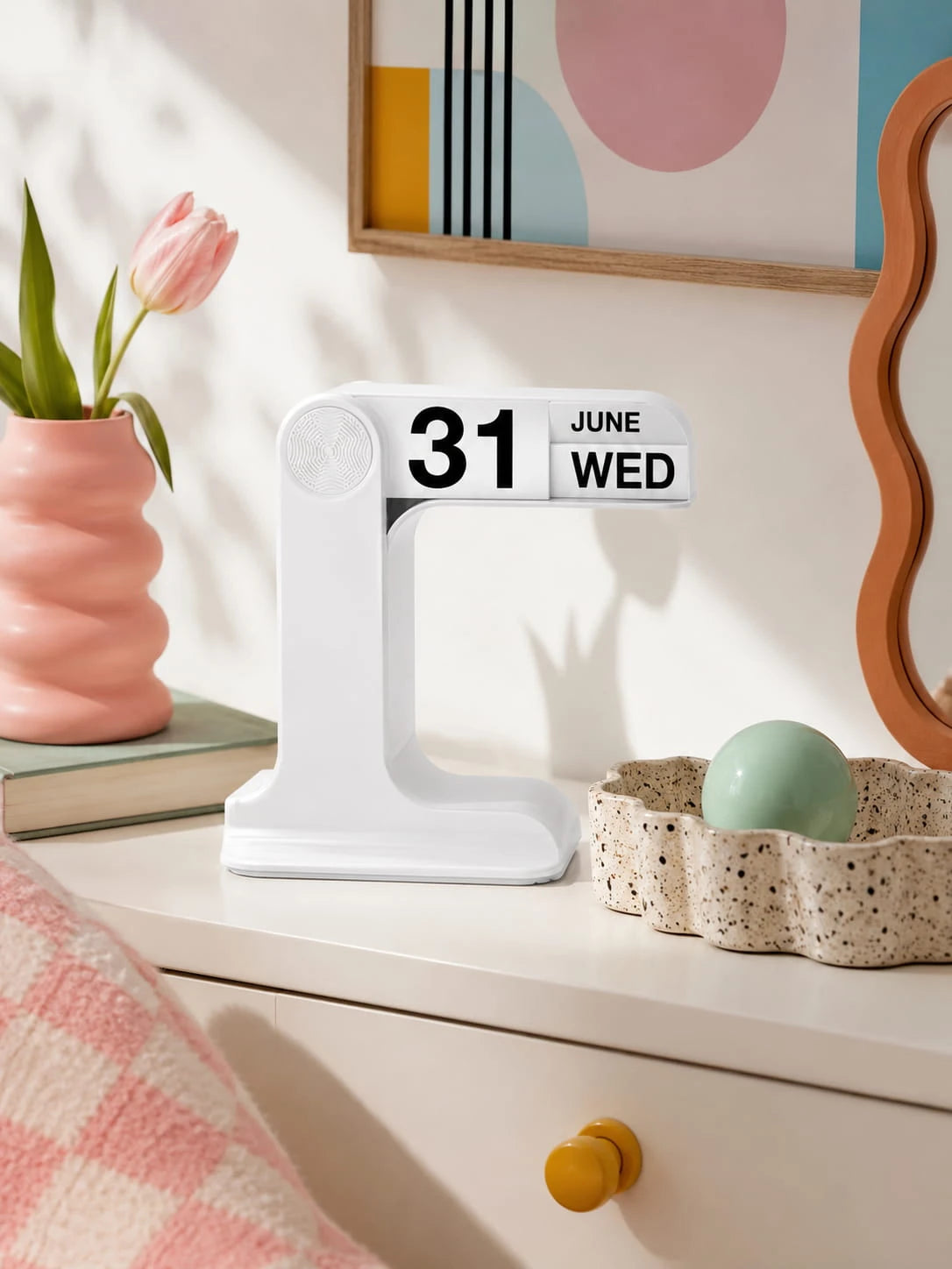 Minimalist Flip Perpetual Calendar