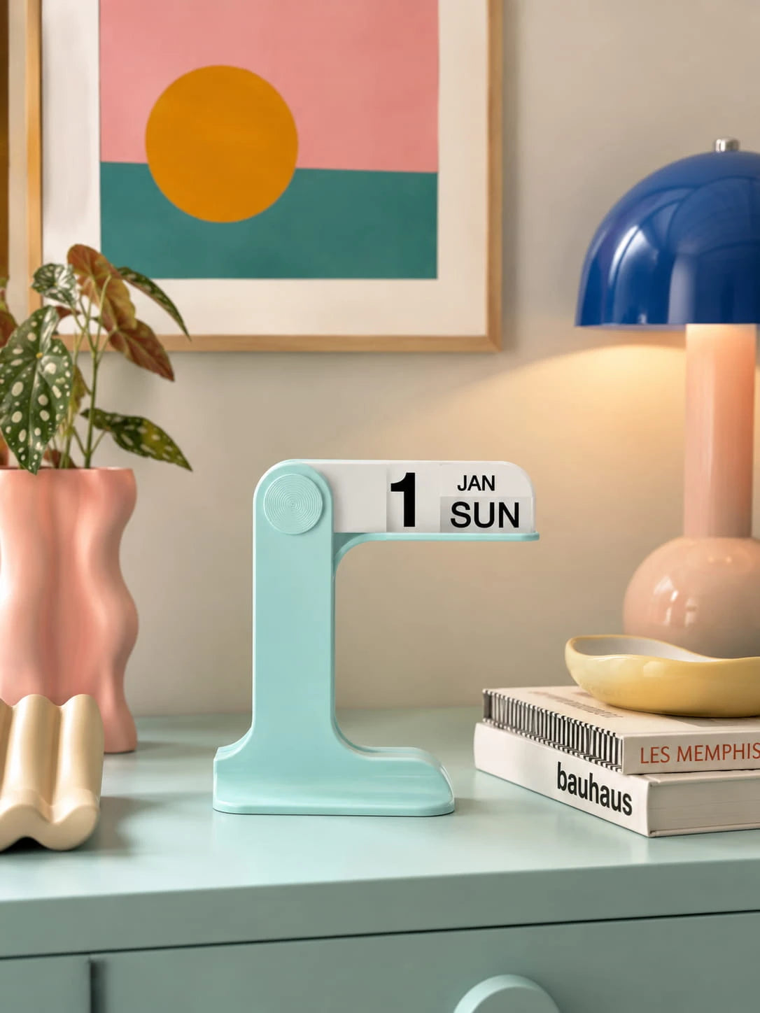 Minimalist Flip Perpetual Calendar