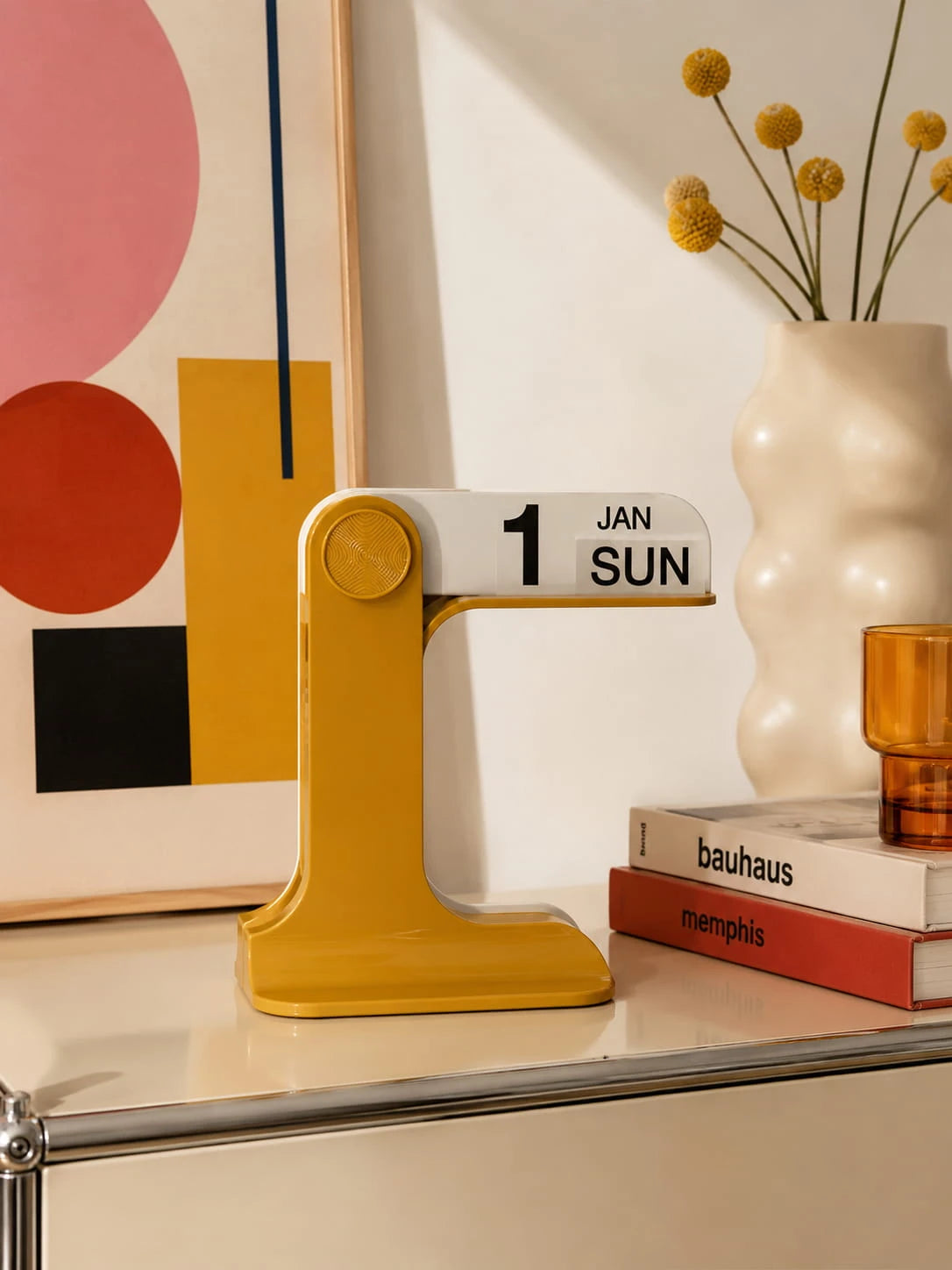 Minimalist Flip Perpetual Calendar