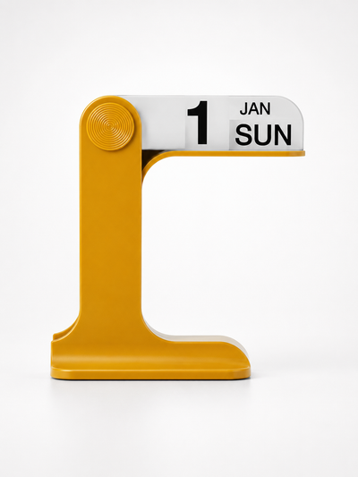 Minimalist Flip Perpetual Calendar