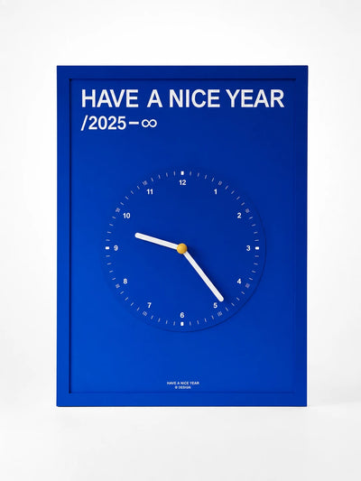 Vintage Minimalist Wall Clock | Statement Graphic Analog Timepiece