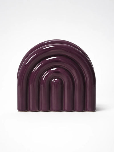 Ceramic Napkin Holder — Sculptural Arch