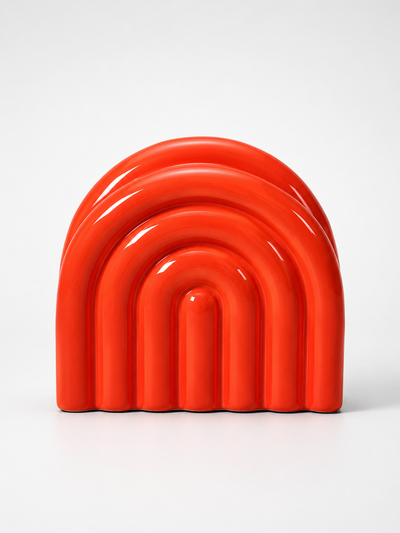 Ceramic Napkin Holder — Sculptural Arch