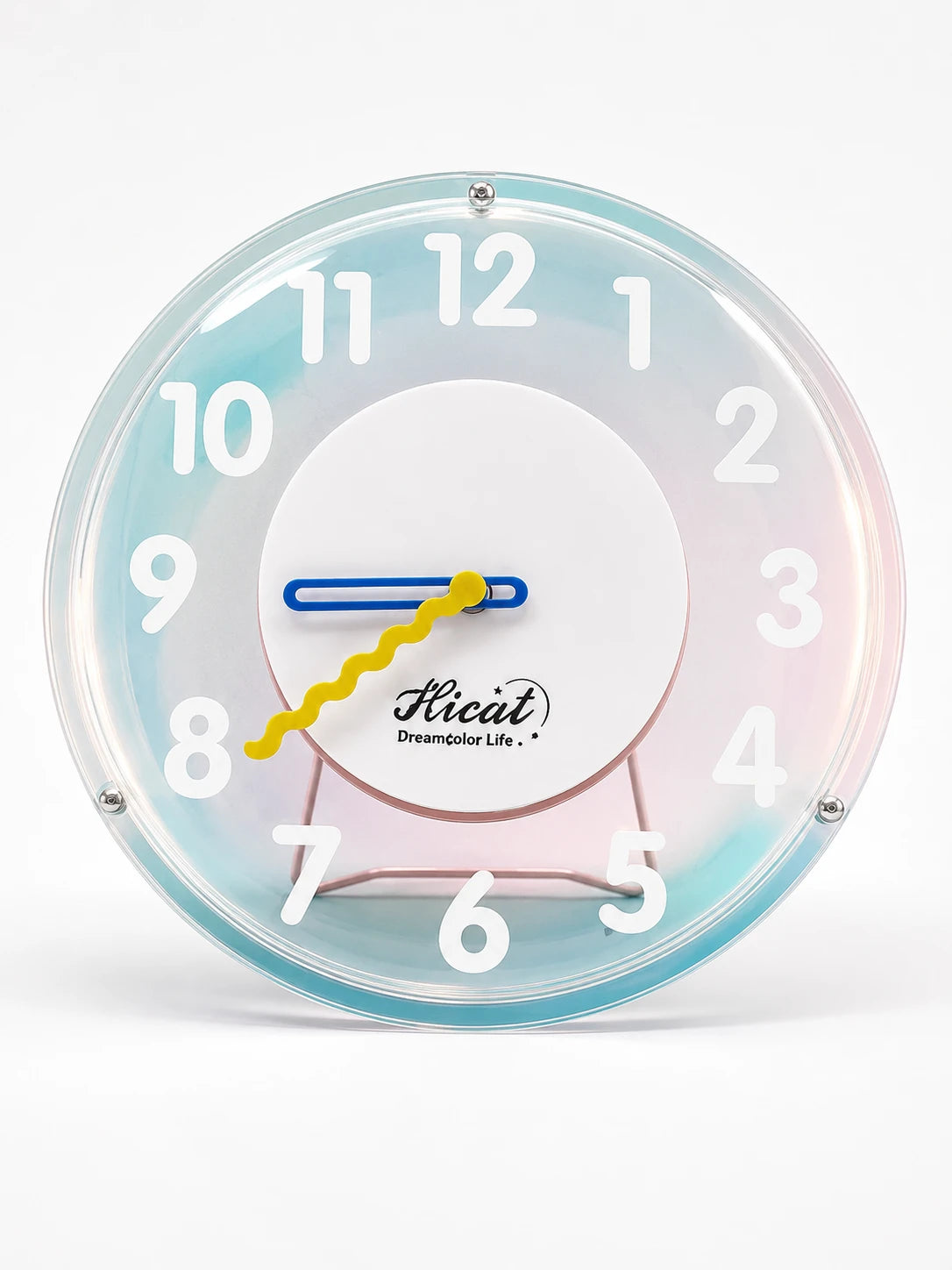 Dream Colorful Bubble Clock — Dopamine Decor Desk & Wall Clock