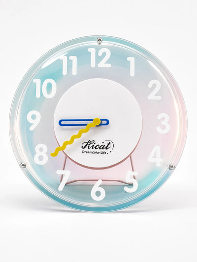 Dream Colorful Bubble Clock — Dopamine Decor Desk & Wall Clock