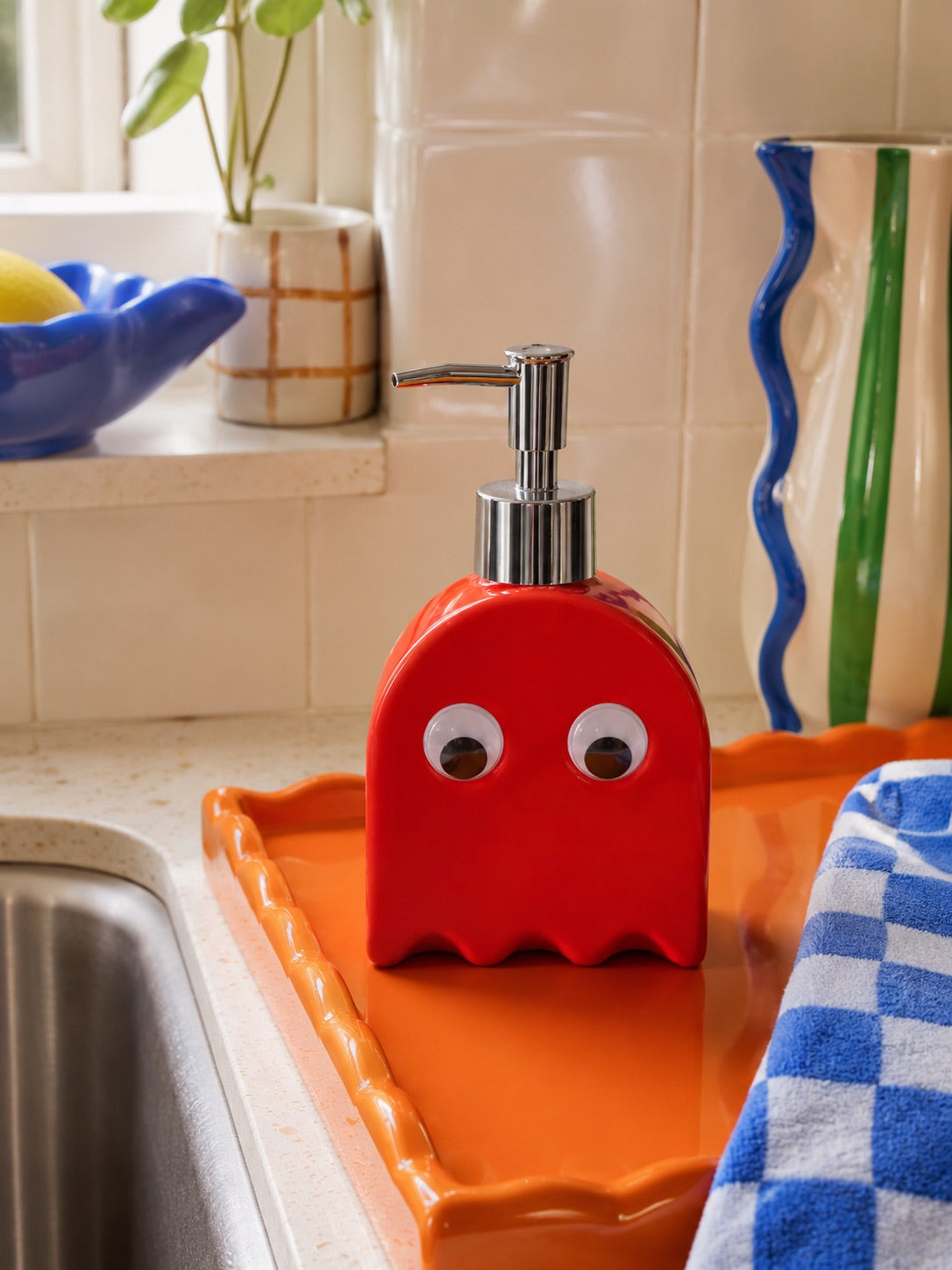 Cute Cartoon Ghost Soap Dispenser