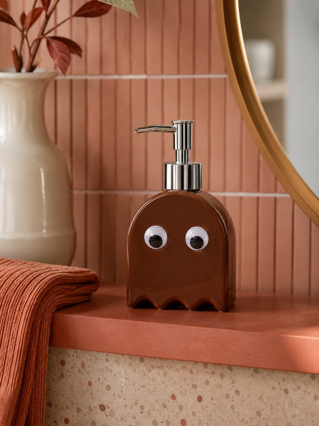 Cute Cartoon Ghost Soap Dispenser