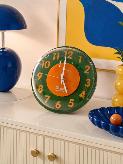 Dream Colorful Bubble Clock — Dopamine Decor Desk & Wall Clock