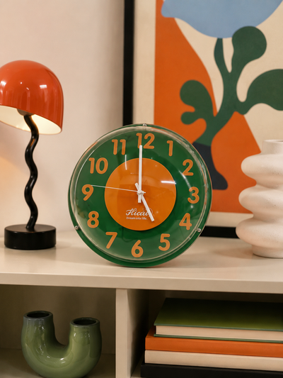 Dream Colorful Bubble Clock — Dopamine Decor Desk & Wall Clock