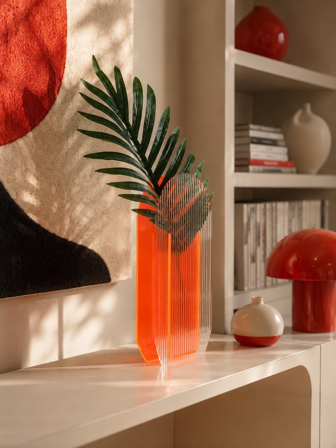Arch-Shaped Decorative Flower Vase