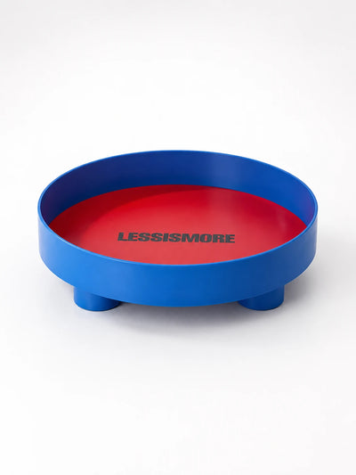 Memphis Color-Contrasting Circular Tray: The Dopamine Decor Catchall