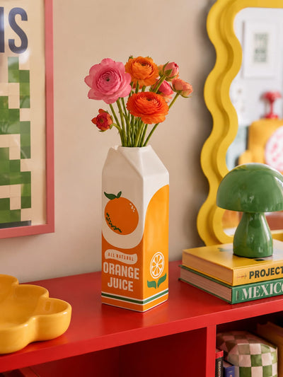 Orange Vase