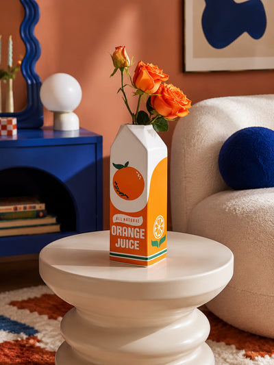 Orange Vase