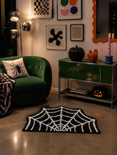 Spider Web Bath Mat