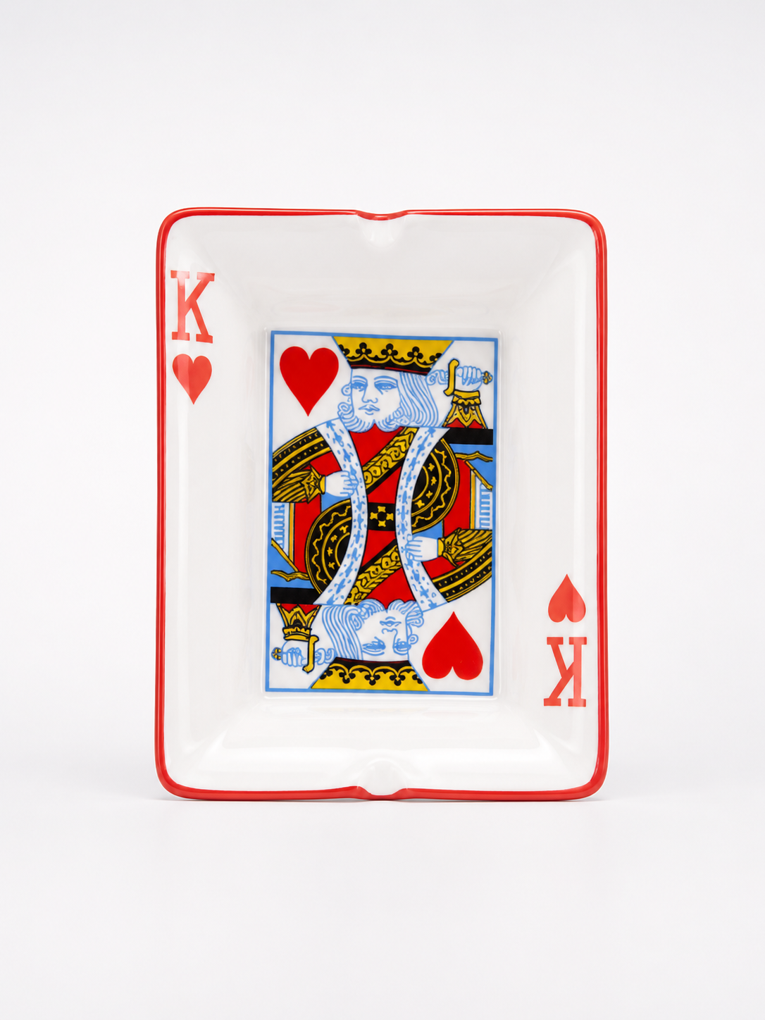 Creative Poker Ceramic Ashtray