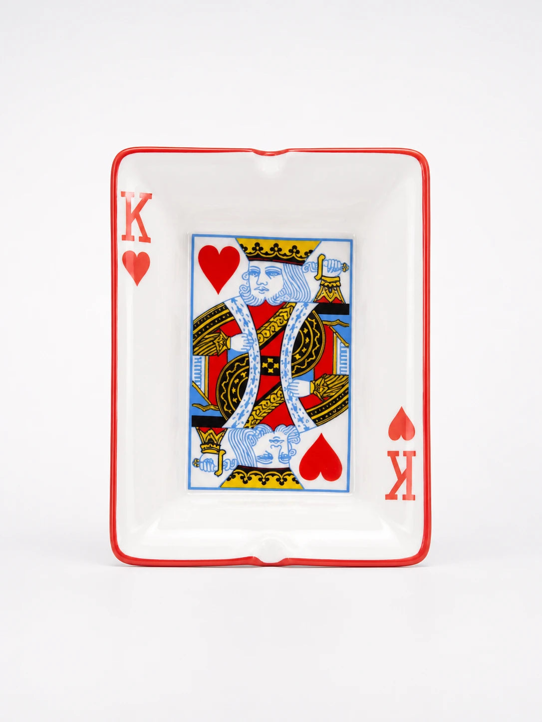 Creative Poker Ceramic Ashtray