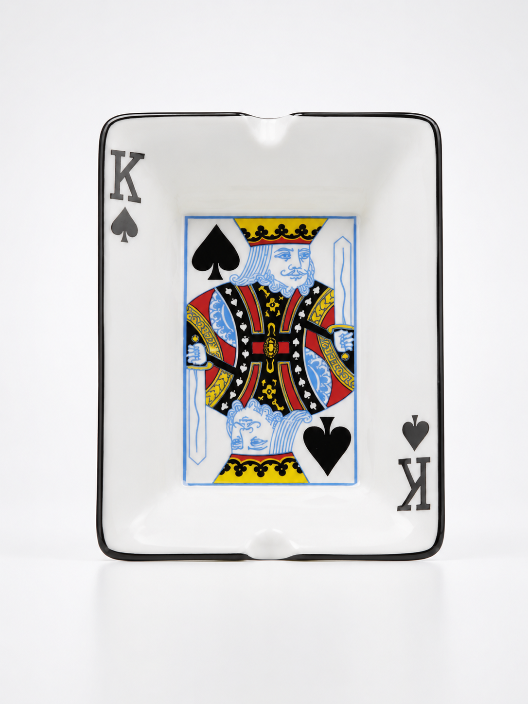 Creative Poker Ceramic Ashtray