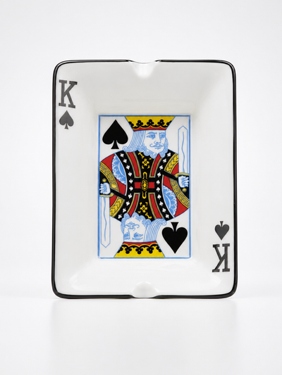 Creative Poker Ceramic Ashtray