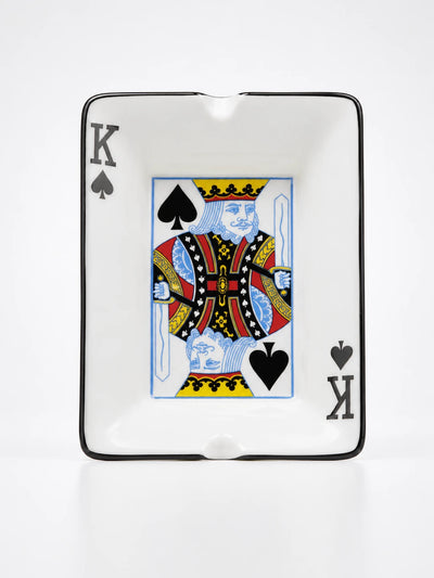 Creative Poker Ceramic Ashtray