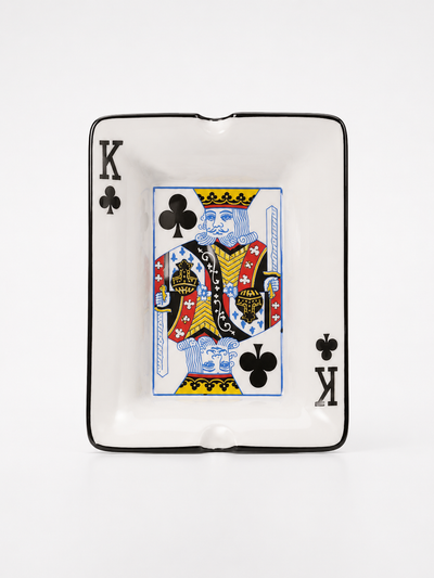 Creative Poker Ceramic Ashtray