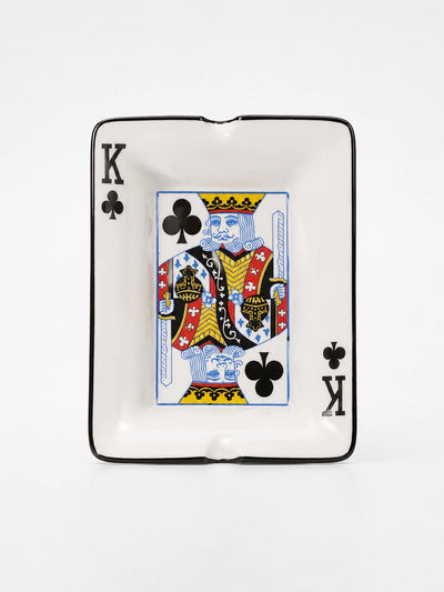 Creative Poker Ceramic Ashtray