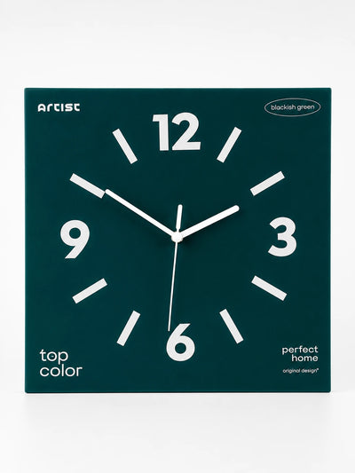 Frameless Silent Square Wall Clock