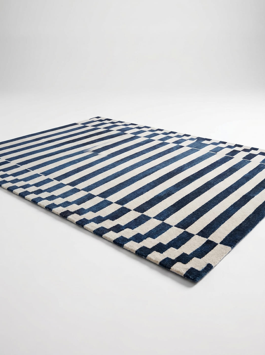 Modern Striped Area Rug – Anti-Slip Decorative Carpet