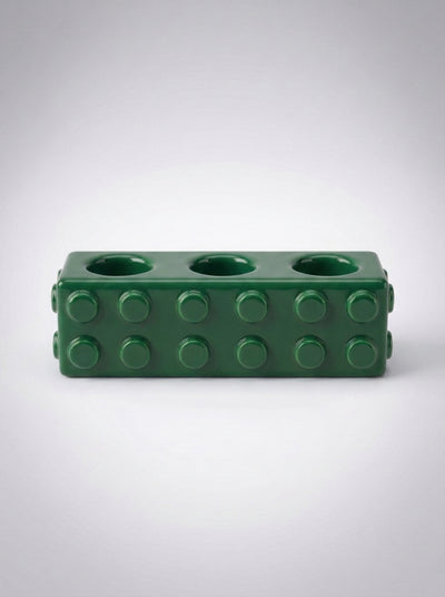 Building Block Ceramic Toothbrush Holder