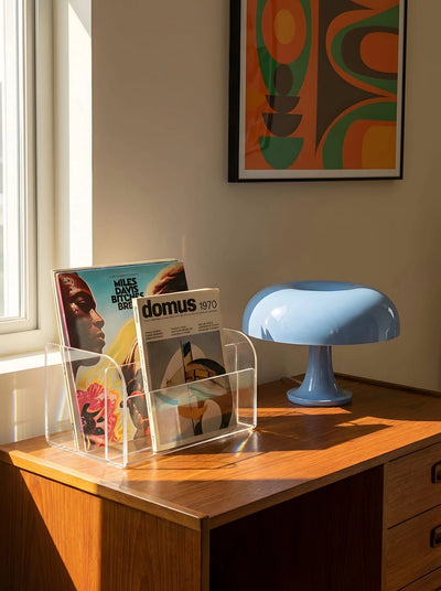 Mushroom Ambient LED Table Lamp: Dopamine Decor Sculptural Lighting