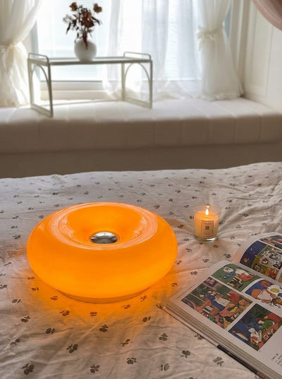 Donut-Shaped LED Wall Lamp – Modern Aesthetic Ambient Lighting