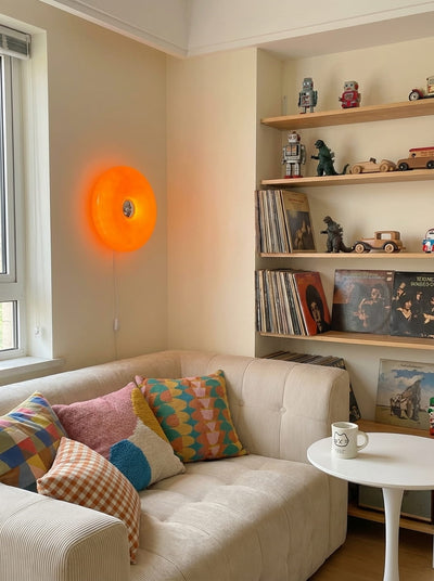 Donut-Shaped LED Wall Lamp – Modern Aesthetic Ambient Lighting